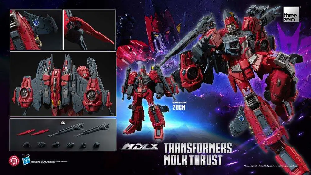 Figurine Transformers mdlx thrust